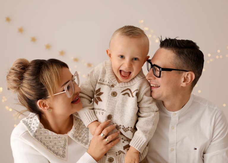 emocje na zdjęciach sesja świąteczna Wągrowiec