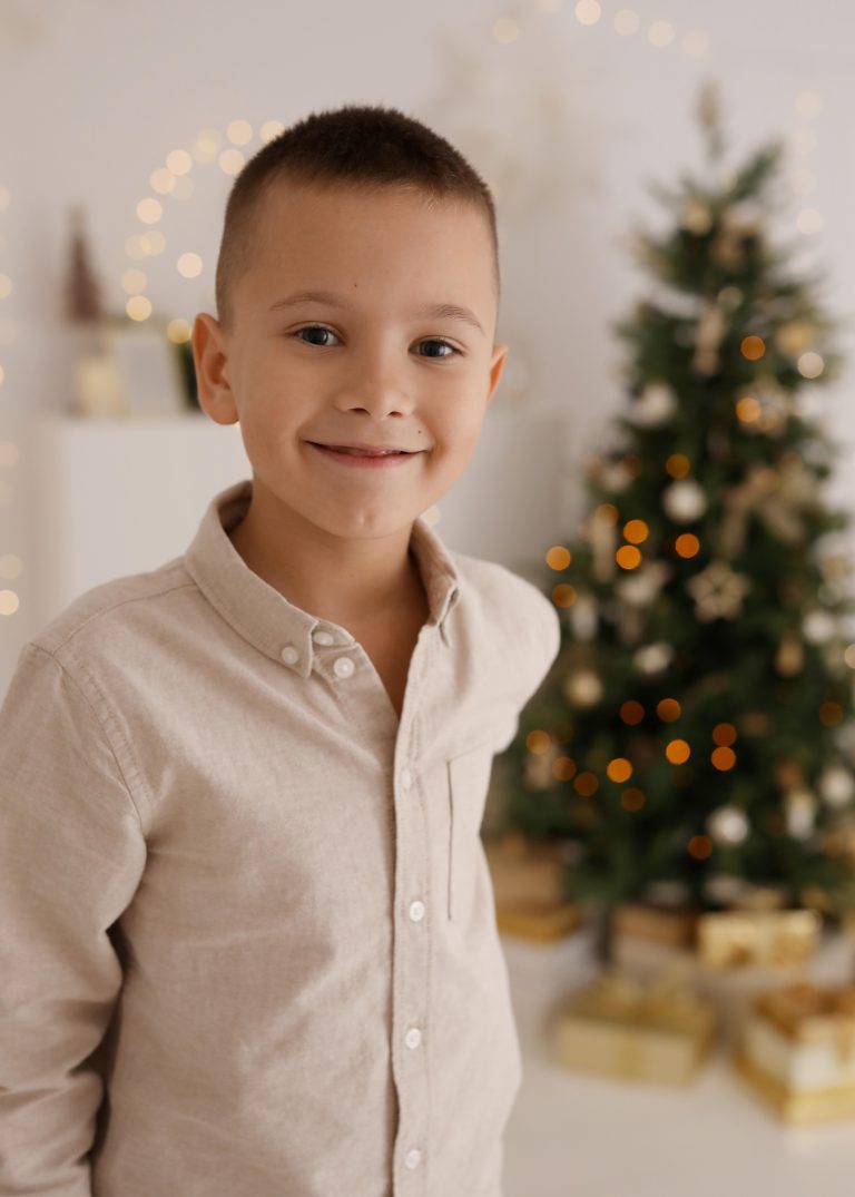 świąteczną sesja dziecięca Wągrowiec