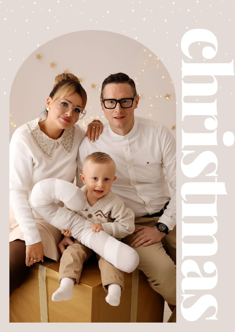 świąteczną sesja rodzinna Wągrowiec