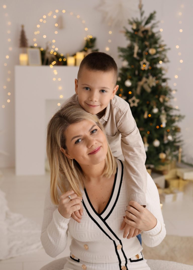 sesja świąteczną z mama Wągrowiec