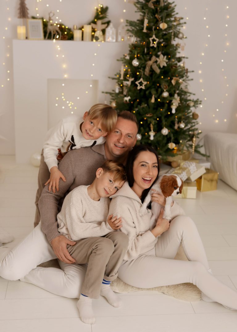 świąteczną sesja rodzinna Rogozno